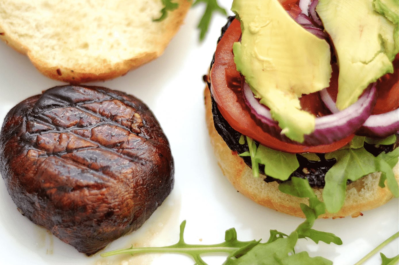 July/August Recipe: Grilled Portobello Burger | Couri Center