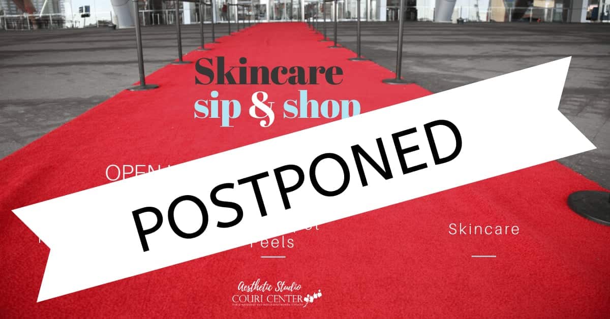 Postponed - Skincare Sip & Spot Event