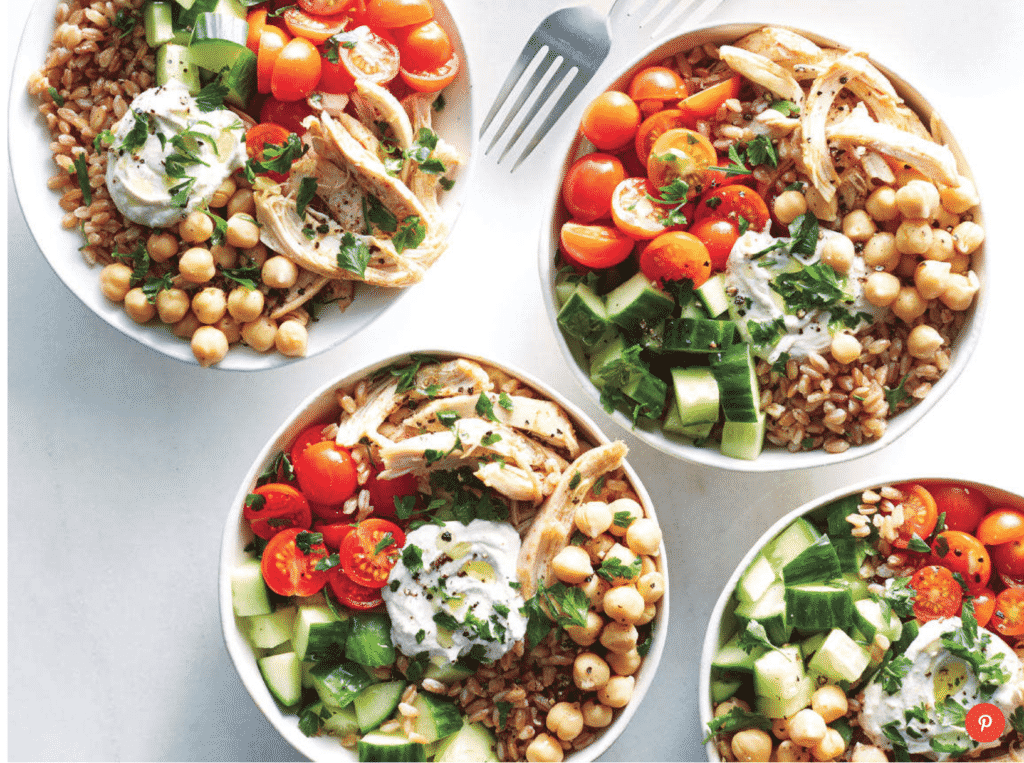 Chicken Shawarma Bowls