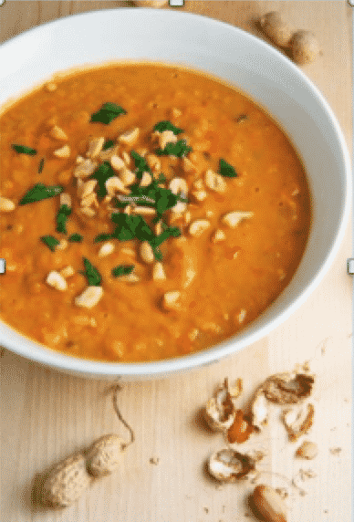 Sweet Potato and Peanut Soup