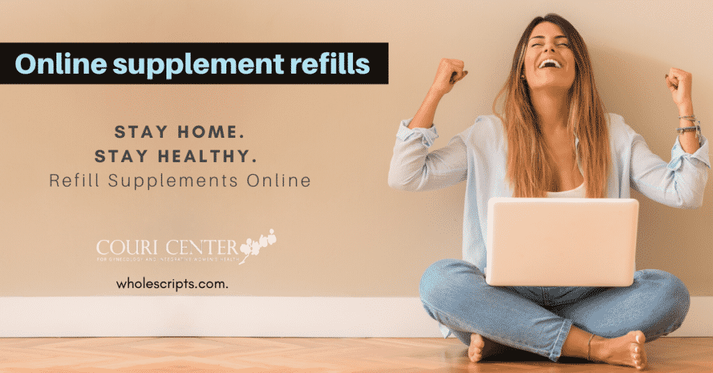 Online supplement refills