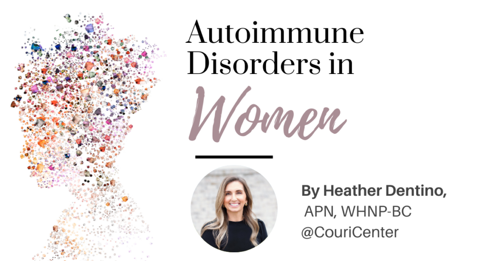 Autoimmune Disorders in Women By Heather Dentino JAN 2024 water color of woman's head